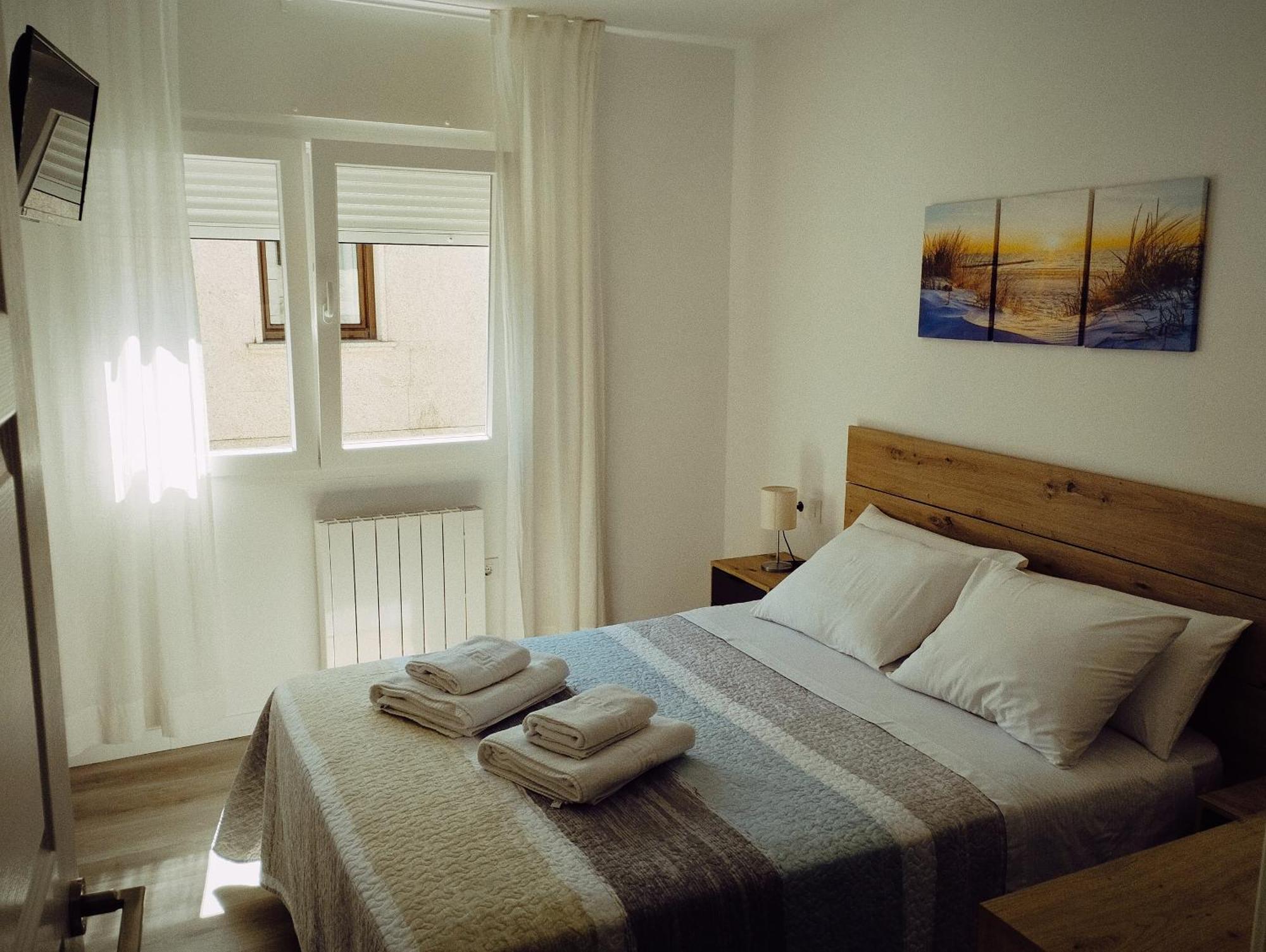 Apartamentos La Capilla Vilanova de Arousa Habitación foto